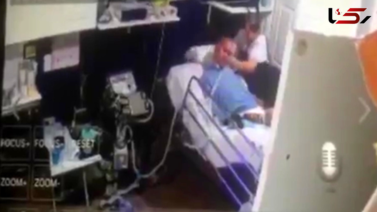 خانم پرستار به خاطر ارتباط زوری با دو مرد بیمار دستگیر شد+ فیلم 