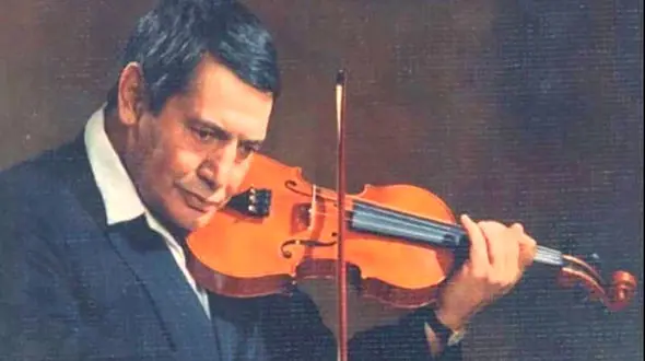 عکسی از جوانی های نوازنده معروف ایرانی 