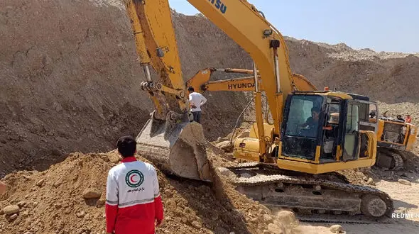 زنده زنده دفن شدن کارگر جوان زیر آوار  سد دشت پلنگ + جزییات