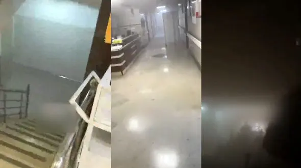 فیلم حمله بیرحمانه رژیم صهیونیستی به بیمارستان لبافی‌نژاد تهران