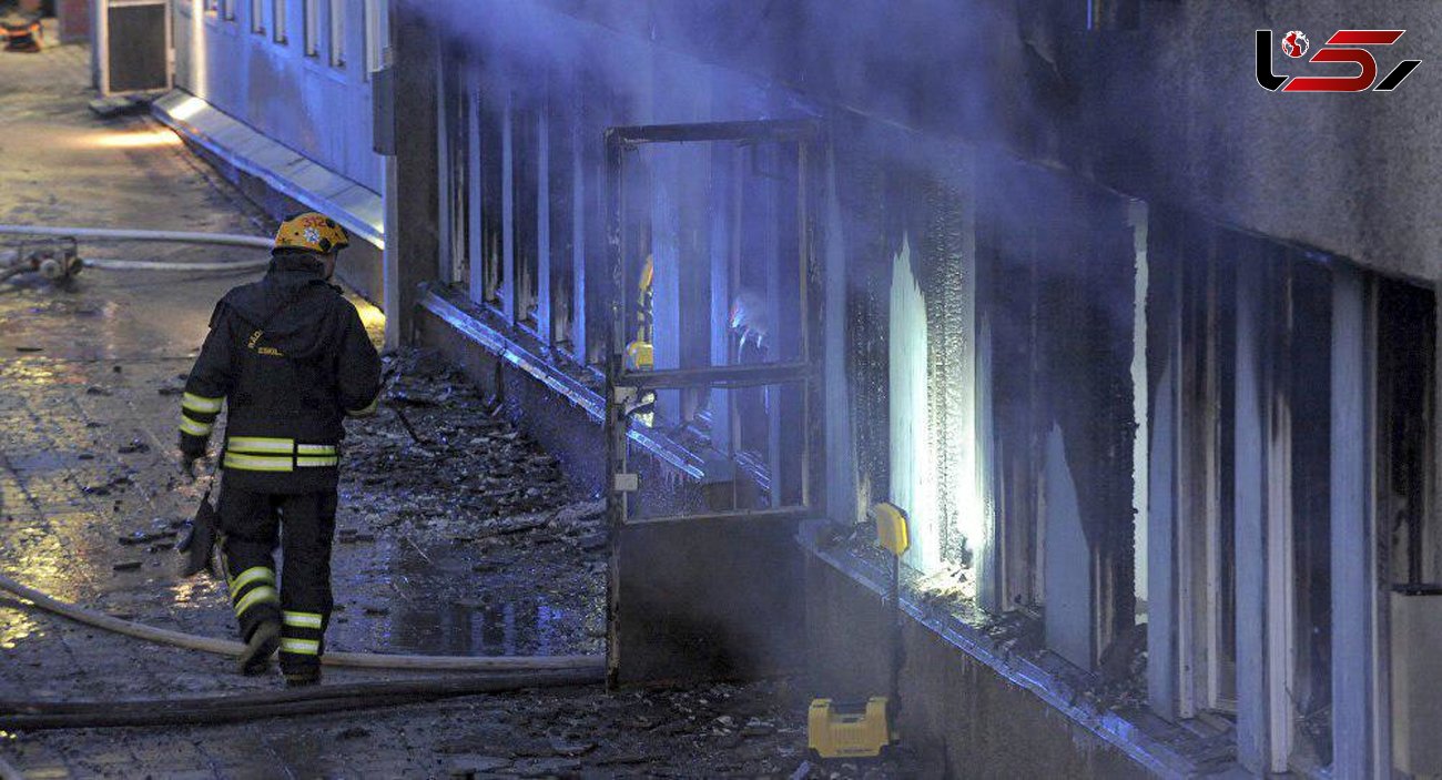 بزرگترین مسجد شیعیان در سوئد به آتش کشیده شد +تصاویر