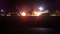  انفجار مرگبار در پمپ بنزین بمپور / 4 زن و بچه در پراید زنده زنده سوختند