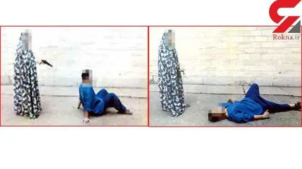 تاجر ایرانی دخترش را از اعدام نجات داد / صفورا 24 ساله یک داعشی را کشته بود + عکس بازسازی صحنه