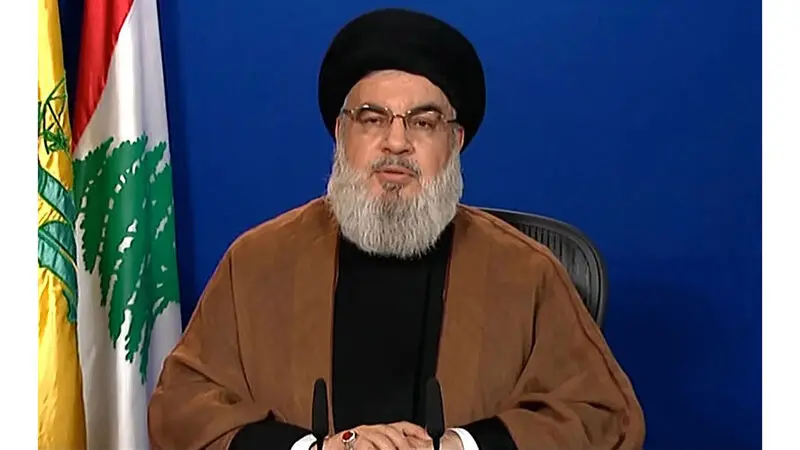 سید حسن نصرالله دبیر کل فقید حزب الله در لبنان