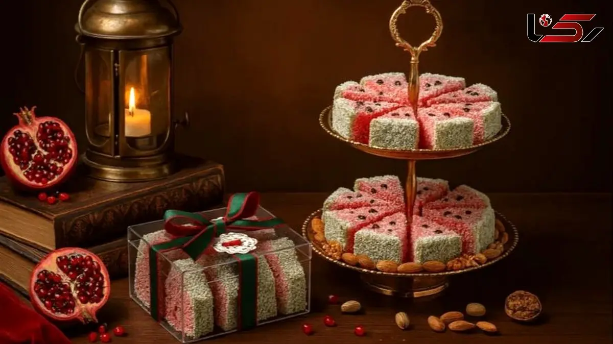 آموزش قدم‌ به‌ قدم تهیه باسلوق هندوانه‌ ای | شیرینی فوق‌ العاده مدرن