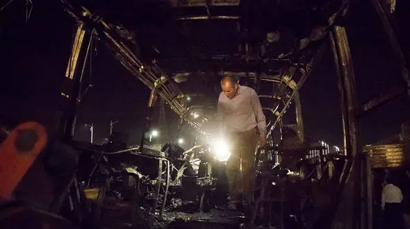 اولین گفتگو با راننده اتوبوس مرگ در سنندج