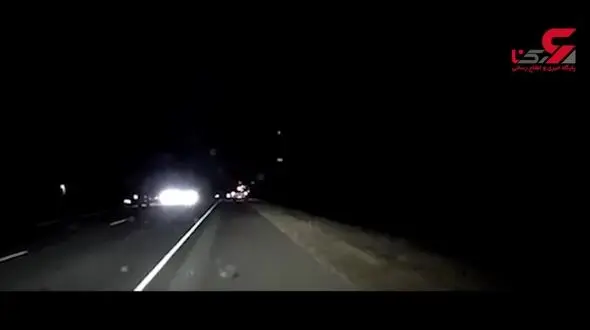 عاقبت لایی کشیدن در جاده + فیلم 