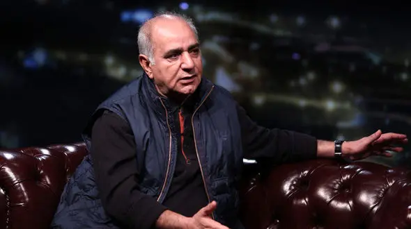 عکسی غم انگیز و تاثیرگذار در صفحه پرویز پرستویی 