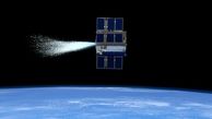 حرکت ماهواره‌های  کیوب ست با بخار در مدار زمین 