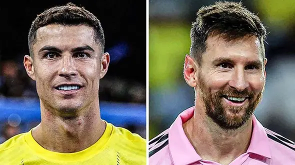 عکس‌ / مسی و سوارز مهمان خانه رونالدو و جورجینا با غذای عربی !