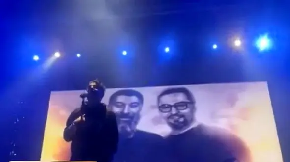 فیلم آواز جگرسوز به یاد علی انصاریان و مهرداد میناوند / محسن ابراهیم زاده چه اشک آلود خواند ! 