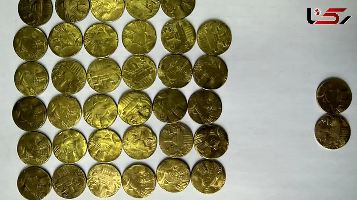 سکه های ساسانی کشف شد