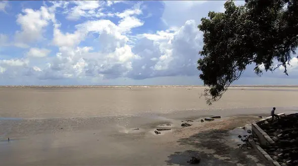 دریایی که در یک چشم بهم زدن ناپدید می شود+عکس