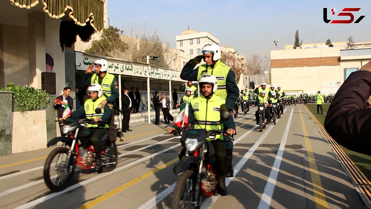 تجهیز پلیس تهران به 1000 موتورسیکلت مدرن