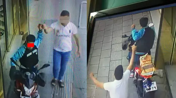 این مردان مخوف از ترس پلیس تهران از پشت بام به پایین پریدند + عکس لحظه حادثه