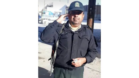 مرگ تلخ پلیس جوان در اهواز + عکس
