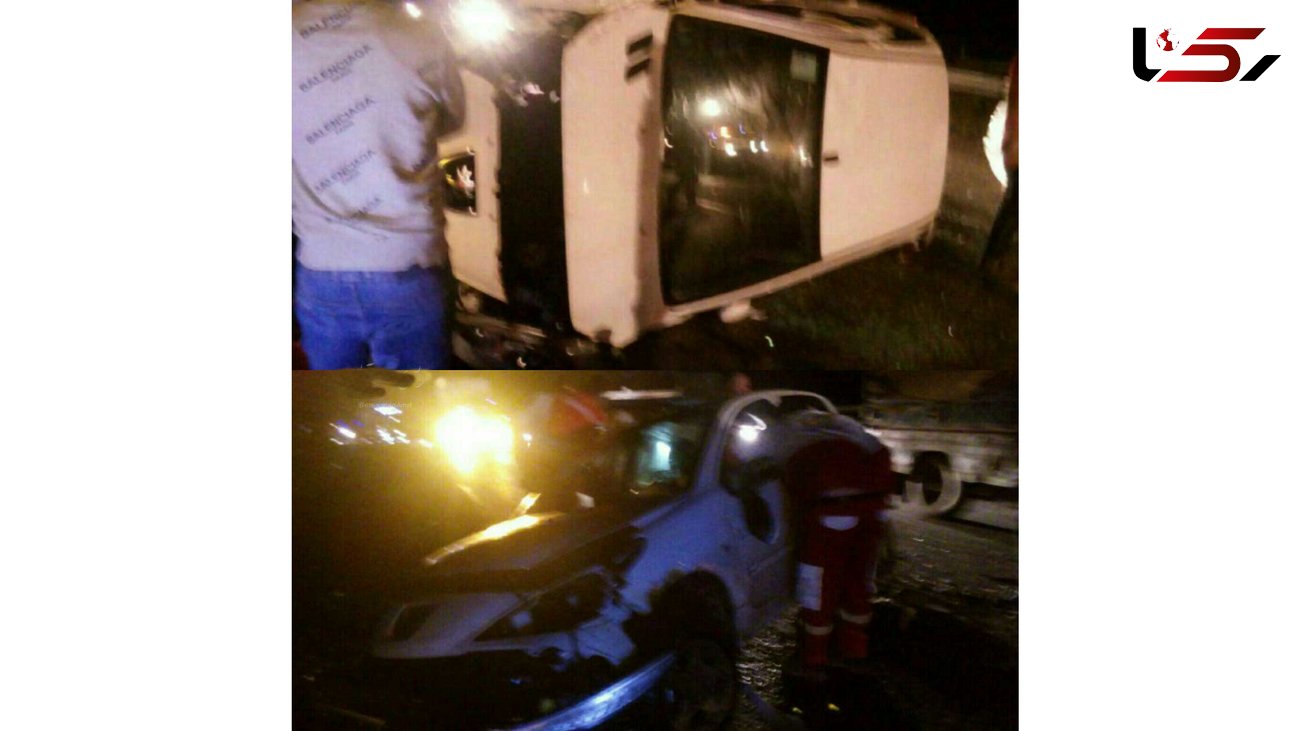 تصادف مرگبار در جاده سوادکوه+عکس