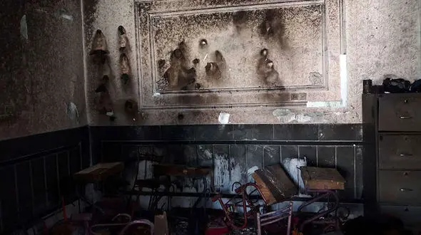 آتش‌سوزی مدرسه ای در همدان / دانش آموزان و پرسنل مصدوم شدند