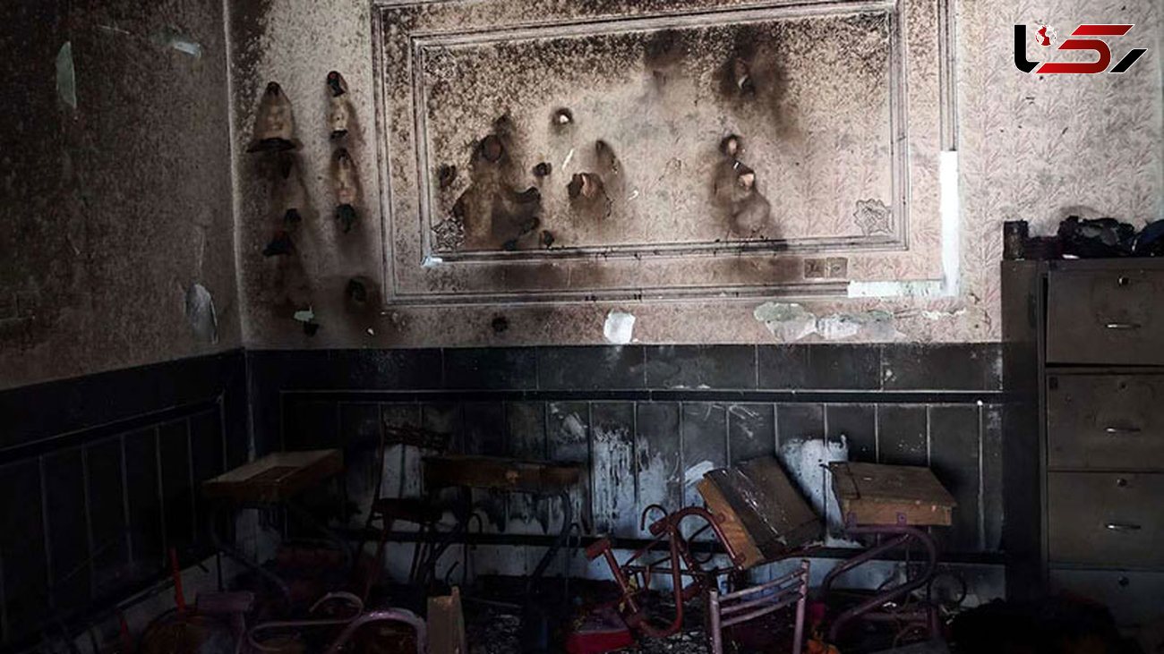 آتش‌سوزی مدرسه ای در همدان / دانش آموزان و پرسنل مصدوم شدند