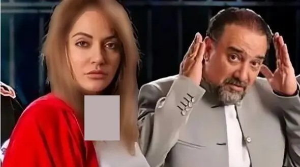 عکس مهناز افشار در آغوش برزو ارجمند ! / آقای بازیگر برره قید ایران را زده است !