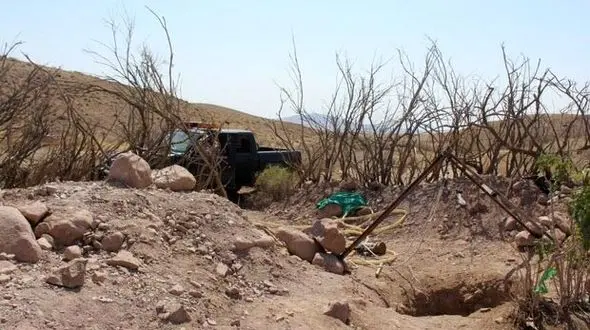  حفاران غیرمجاز آثار تاریخی در قم به دام افتادند