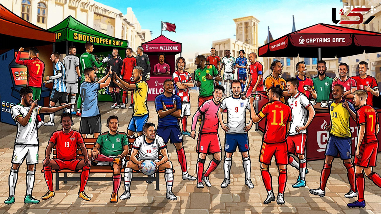 جوان‌ترین و مسن‌ترین بازیکنان جام جهانی قطر + فیلم