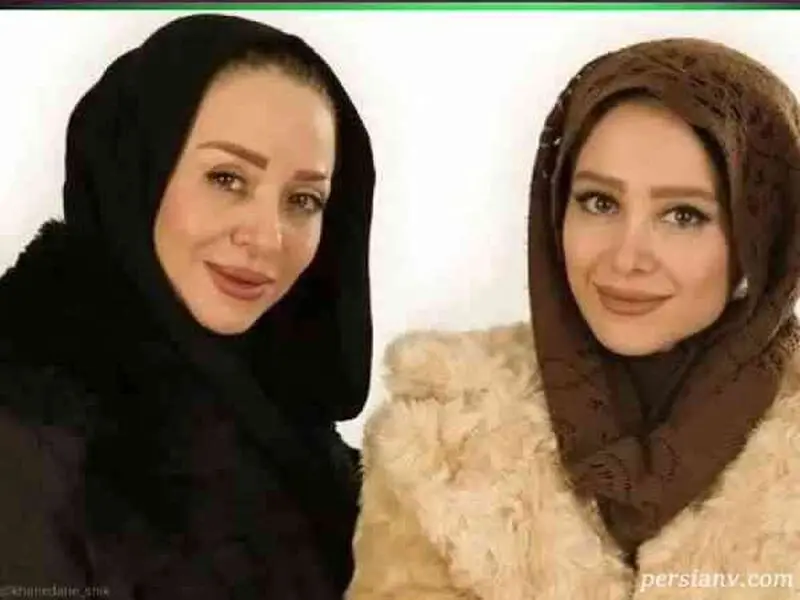 شباهت نسرین مقانلو و خواهرش