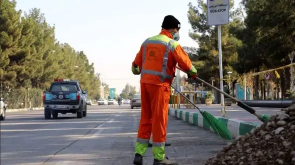 تصادف شدید خودروی سواری با 2 رفتگر تبریزی در اتوبان