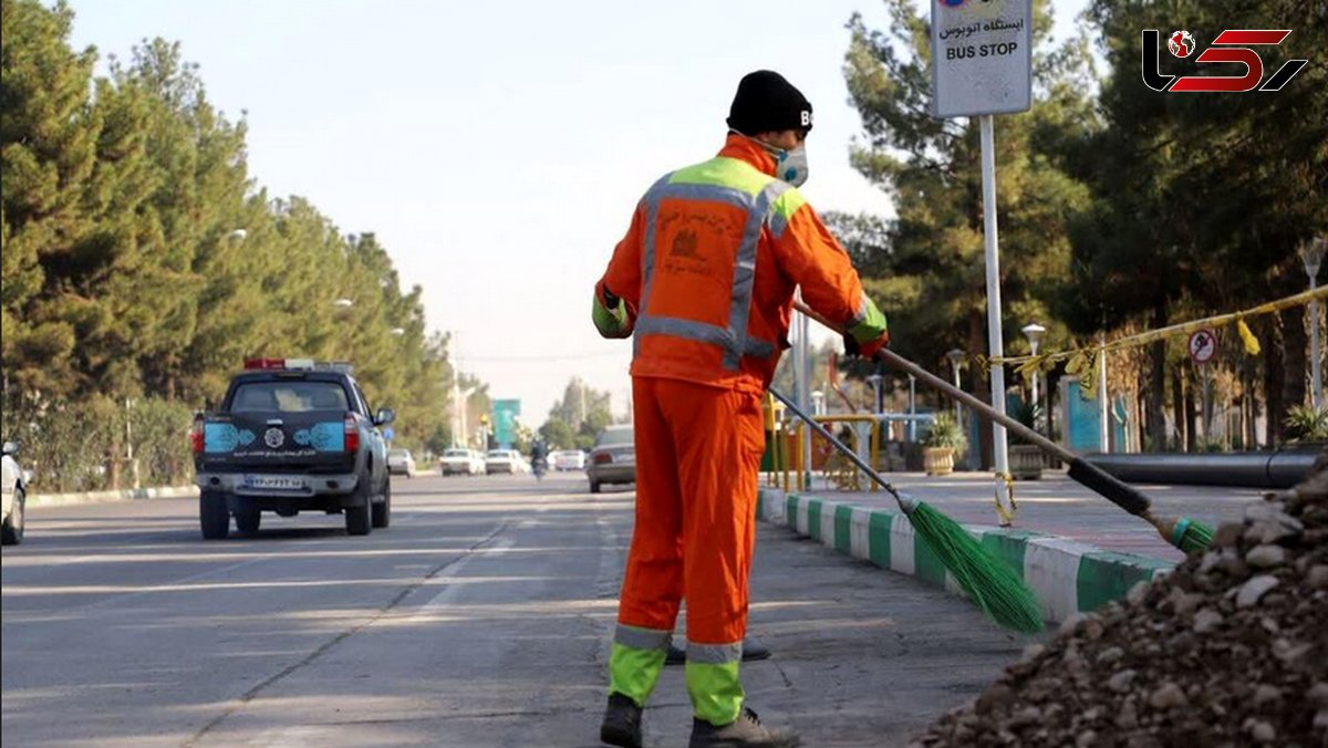 تصادف شدید خودروی سواری با 2 رفتگر تبریزی در اتوبان