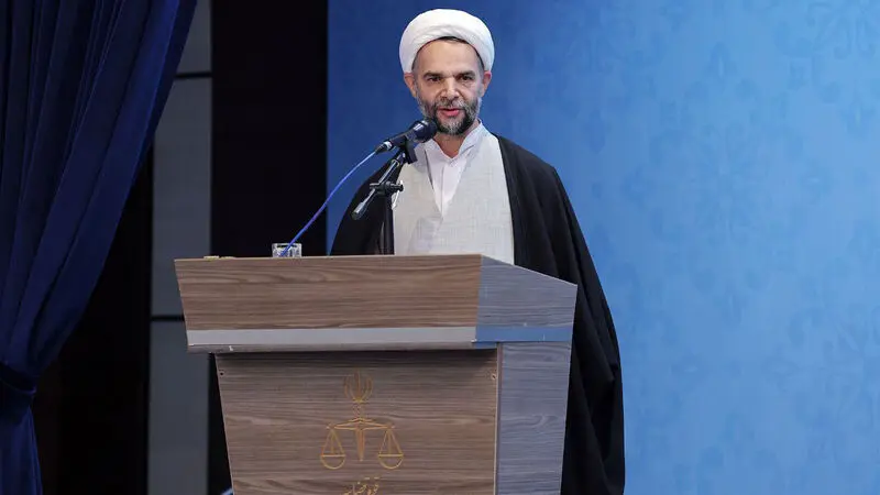  حجت‌الاسلام والمسلمین خلیلی معاون اول قوه قضاییه - حجت‌الاسلام والمسلمین محسنی اژه‌ای در آیین تکریم و معارفه معاون اول قوه قضاییه: