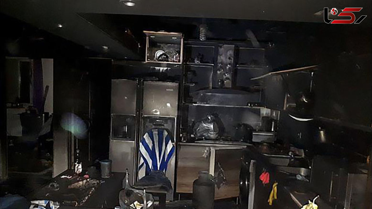 خانه مردی در سولقان در آتش جزغاله شد+ عکس محل حریق