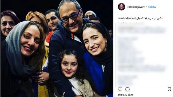 عکس یادگاری رامبد جوان همراه دو بازیگر معروف زن