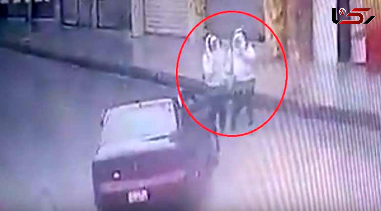 فیلم لحظه زیر گرفتن 2 دختر دبیرستانی توسط راننده دیوانه+عکس