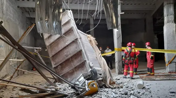 مرگ دردناک کارگر ساختمانی در میاندوآب 