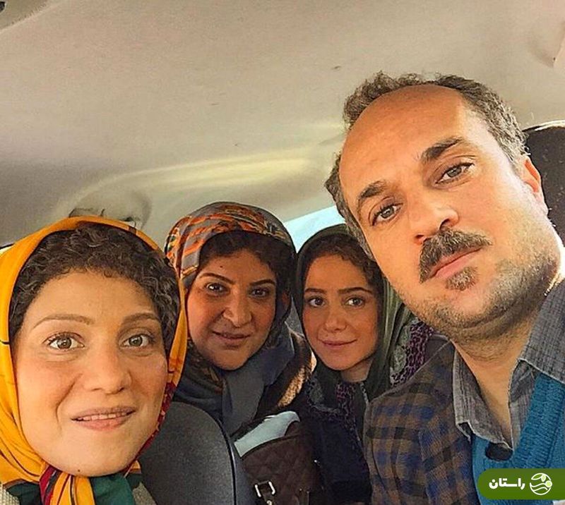 عکس | الناز حبیبی، احمد مهرانفر، شبنم مقدمی و ریما رامین‌فر در پشت صحنه فیلم سینمایی زاپاس؛ ۱۰ سال پیش