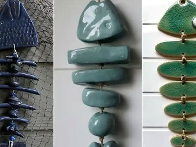 دیوارکوب طرح ماهی / 15 ست دیواری خاص برای دکور راهرو، پذیرایی یا حتی آشپزخونه‌ های جمع‌ و جور