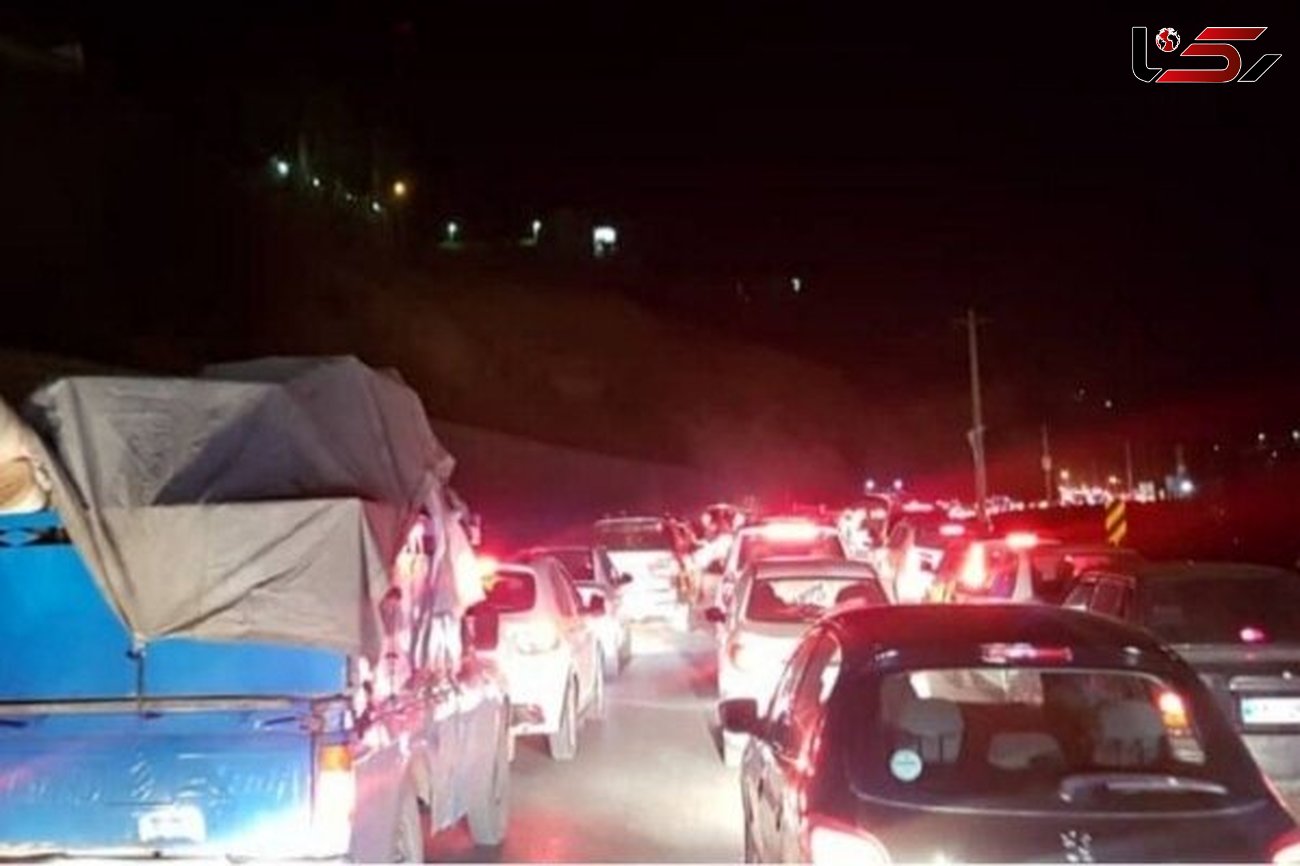 ترافیک سنگین در محور چالوس و آزادراه تهران – کرج