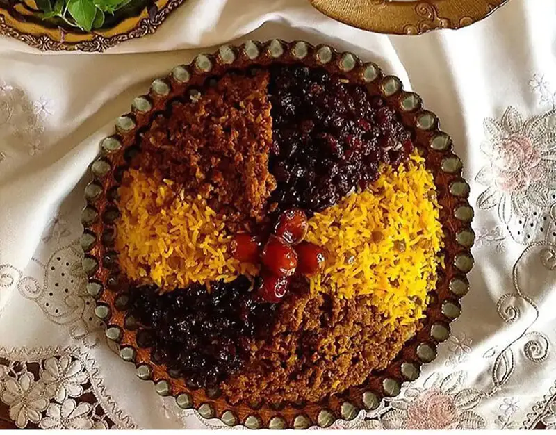 دیازین مرغ و برنج