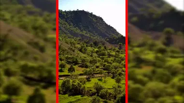 فیلم هوایی طبیعت منطقه ماهرو لرستان