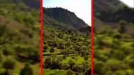 فیلم هوایی طبیعت منطقه ماهرو لرستان