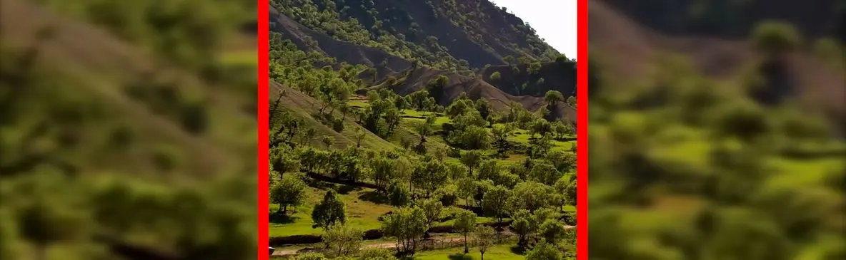 فیلم هوایی طبیعت منطقه ماهرو لرستان