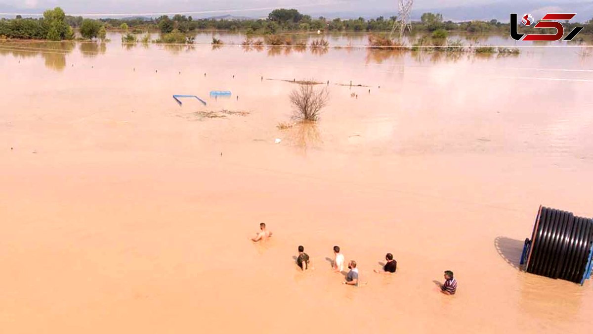 سیل در یونان قربانی گرفت