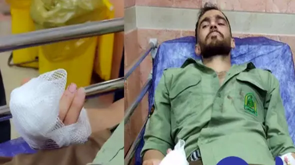 قطع انگشت مأمور منابع طبیعی بابل در جریان خلع ید از اراضی ملی