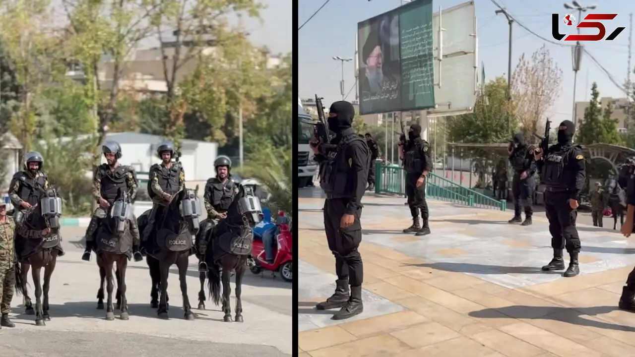 فیلم رزمایش پلیس مبارزه با موادمخدر در نمایشگاه ایپاس مصلی