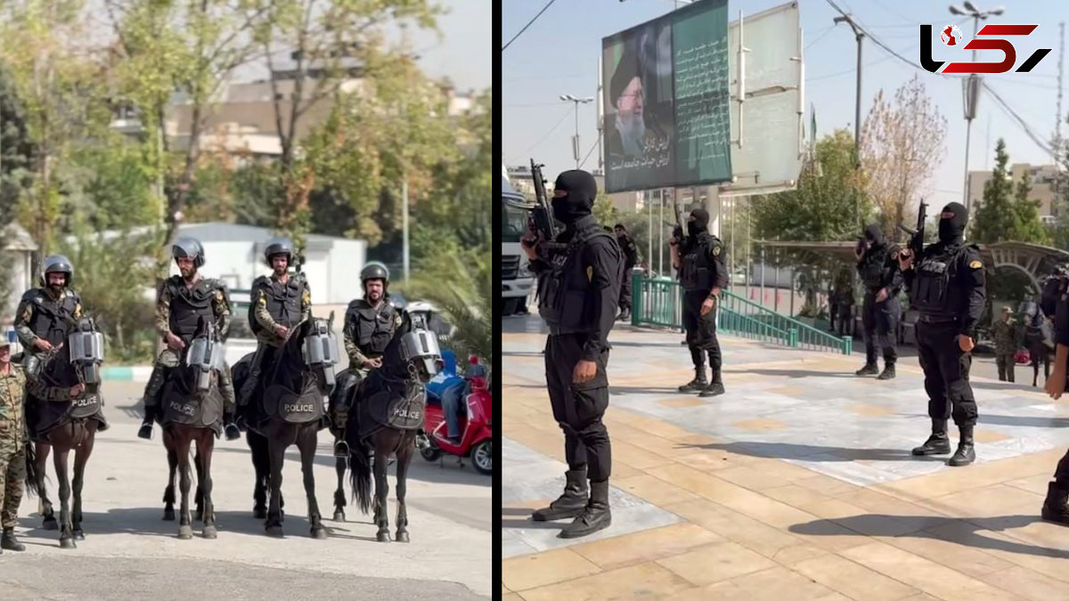 فیلم رزمایش پلیس مبارزه با موادمخدر در نمایشگاه ایپاس مصلی