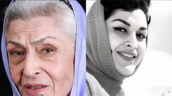 نگاهی به جشن تولد باحال 96 سالگی زنده یاد ژاله علو با حضور نیکی کریمی/ دو ستاره سینما دست در دست هم+عکس