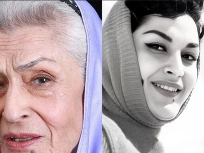 نگاهی به جشن تولد باحال 96 سالگی زنده یاد ژاله علو با حضور نیکی کریمی/ دو ستاره سینما دست در دست هم+عکس