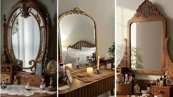 راهنمای انتخاب میز آرایش کلاسیک برای دکوراسیون لوکس اتاق خواب