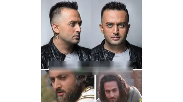 عکس جنجالی آقای بازیگر خوش تیپ