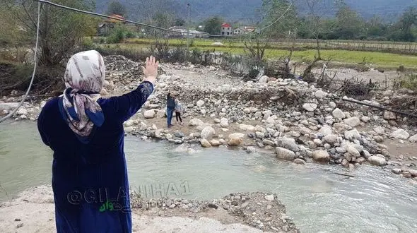 عکس عجیب ترین دیدار  مادر با پسر و نوه در فومن! 